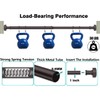 Bronze Shower Curtain Rod, Adjustable 43-72 Inches,Rust Resistance, Tension Rod