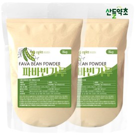 Fava bean powder 1kg x 2 packs (total 2kg) Broad bean powder Vegetable protein faba bean powder / 파바빈가루 1kgx2팩 (총2kg) 잠두콩가루 식물성 단백질 파바빈 분말