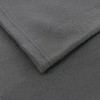 Euromat Polar Fleece Blanket, Cuddly Blanket, Sofa Blanket with Stitched
