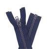 YaHoGa Pack of 2 75 cm Zip Plastic 5 mm