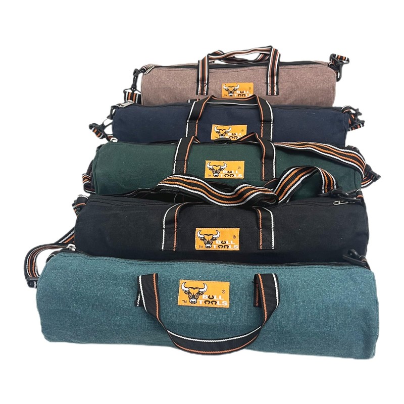 BULL TOOLS Wrench Organizer 26 Pocket Roll Up Pouch with