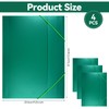 Pack of 4 A4 Corner Folder with 3 Flaps and