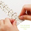 Pocket Hole Punch, Plastic, Mini Hole Punch, Flat Pocket Punch,