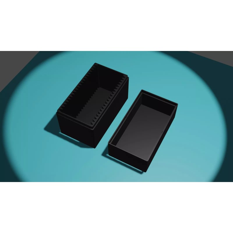 Storage Solutions 3DP Black Storage Box Holds 20x Royal Mint