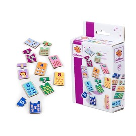 Eichhorn Games - Learn Numbers, Numbers from 1 to 10 with Different Shapes, 20 Pieces, Made of Linden Plywood, from 2 Years