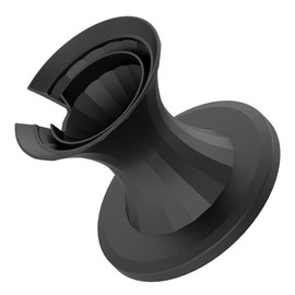 KOMBIUDA Speaker Holder Desktop Rack for Mini and Practical Speaker Bracket for Organizing Cords Office Kitchen and More Black