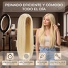 Pelucas Largas y Rectas Doradas, Pelucas Doradas para Mujeres, Peluca
