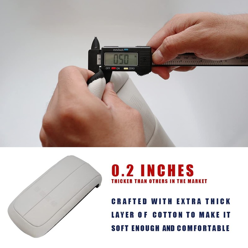 BestEvMod for Ioniq5 Center Console Armrest Pad Cover Morse Code