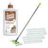 Quick Shine Hardwood Floor Clean + Polish Mop Kit w/