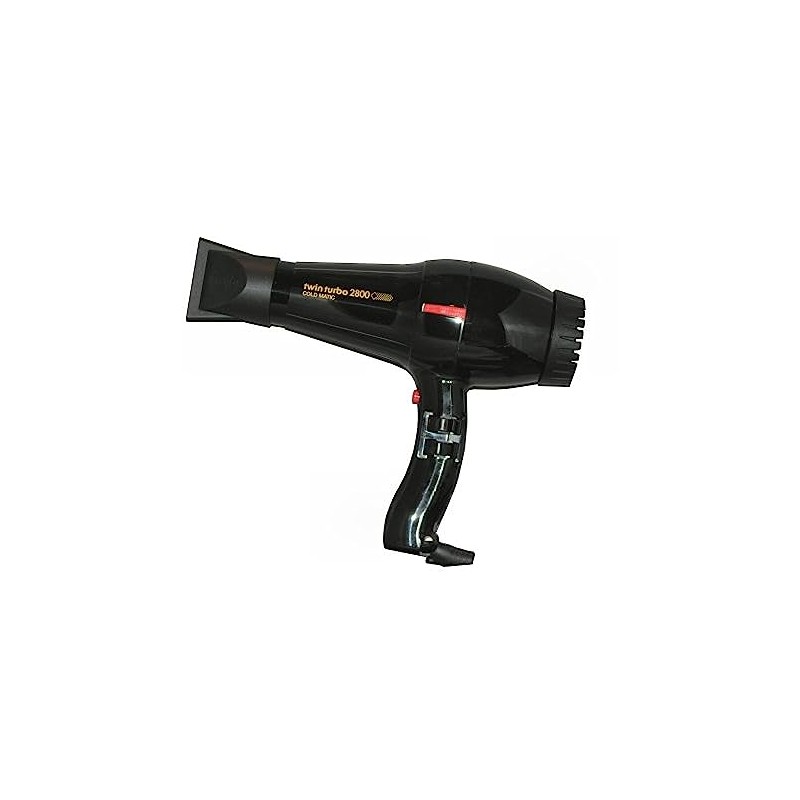 Turbo Power Twinturbo 2800 Coldmatic Hair Dryer, Black, 1 Count