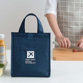 Kiming Insulated Lunch Bag for Office Workers Mini Thermal Pouch