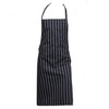 Zukeo Chef Pack of 5 Professional Woven Stripe Cotton Butchers
