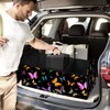 FREZORA Butterfly Printed Pattern 50L Waterproof Polyester Trunk Organizer Car