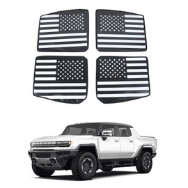 for 2024 2025+ Hummer EV SUT Pickup Accessories Sun Shade, Won't Sag Car Interior Roofs/Front Windshield Sun Shade Insulation Heat Blocks UV, KIT (Roofs Sun Shade/U.S, 4)