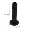 BUGUUYO 2pcs Stainless Steel Toilet Partition Support Feet Partition Fitting