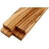 Zebrawood Lumber Board - 3/4" x 2" (4 Pcs) - 3/4" x 2" x 12"