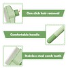 Pet Massage Comb, Hair Removal Brush with Button for Short,
