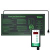 iPower Seedling Heat Mat Heating Pad 10"x20" with Digital Thermostat