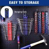 WORKPRO 8-Piece Magnetic Socket Organizer Wrench Holder Organizer Set SAE
