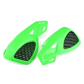 Keenso 7/8" Motorcycle Handlebar Muffs, Universal Motorcycle Handguards Handlebar Hand Guards Brush Bar Protector for Motocross Supermoto Racing Dirt Bike ATV(Green) motorcycle handle
