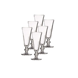 La Rochere Set Of 6, 5.5-ounce Perigord Flutes
