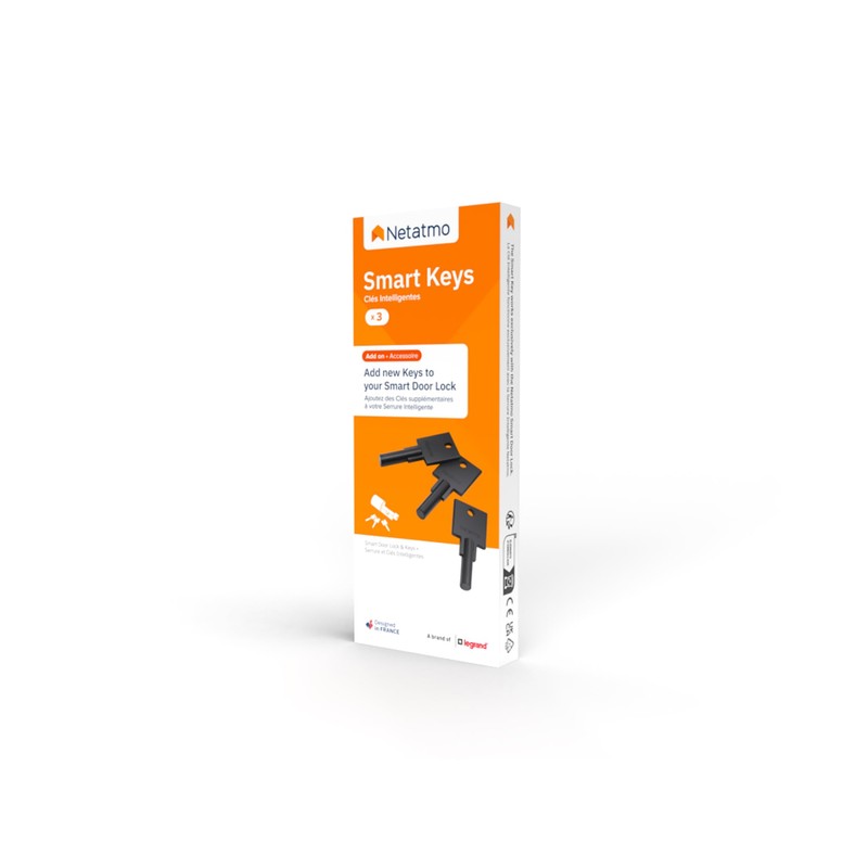 Smart Keys for Netatmo Doorlock Smart Door Lock and Key