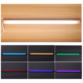 Kit de iluminación LED de 11 pulgadas DC 24 V que cambia de color debajo del mostrador, Moderno, RGBWW.