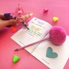 Tinc Cute Fluffy Pom Pom Pen Party Bag School Supplies
