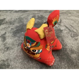 Unbranded Lunar New Year Of The Snake Dragon Embroidered 8 Inch Plush