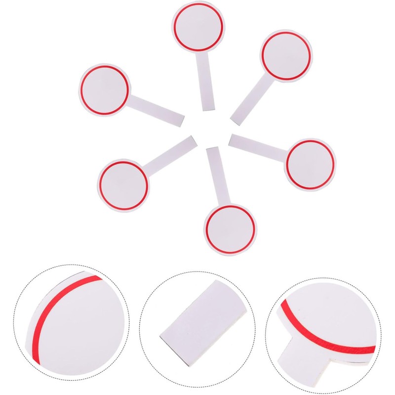 Songholee 6pcs Score Board Dry Erase Board Dry Erase Paddle