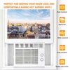 HUAREW Window Air Conditioner Side Panel with Frame