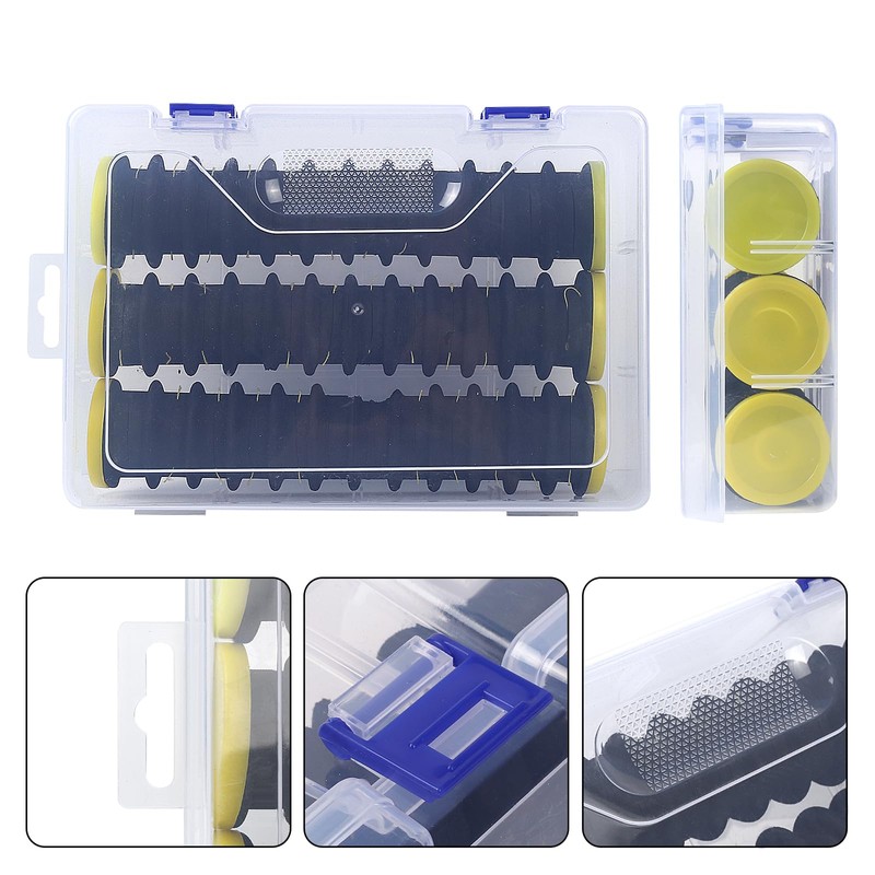 Vefungyan Fishing Line Storage Holders Organizer: 3pcs Fishing Line Spooler
