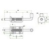 X-Haibei 2 Pcs Trailer Spring Latch Pin, 1/2 inch Barrel