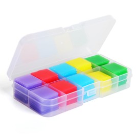 100PCS Diamond Painting Glue Clay,Colorful Diamond Painting Wax, Stitch Painting Set DIY Diamond Wax Tool for Embroidery Accessories, 5 Colors