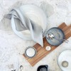 Broste Copenhagen Nordic Sand Cup with Saucer, Stoneware, Cream, 14