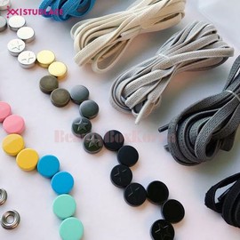 STUDLACE Set 1ea, Type#$%Color:Gunmetal-Black