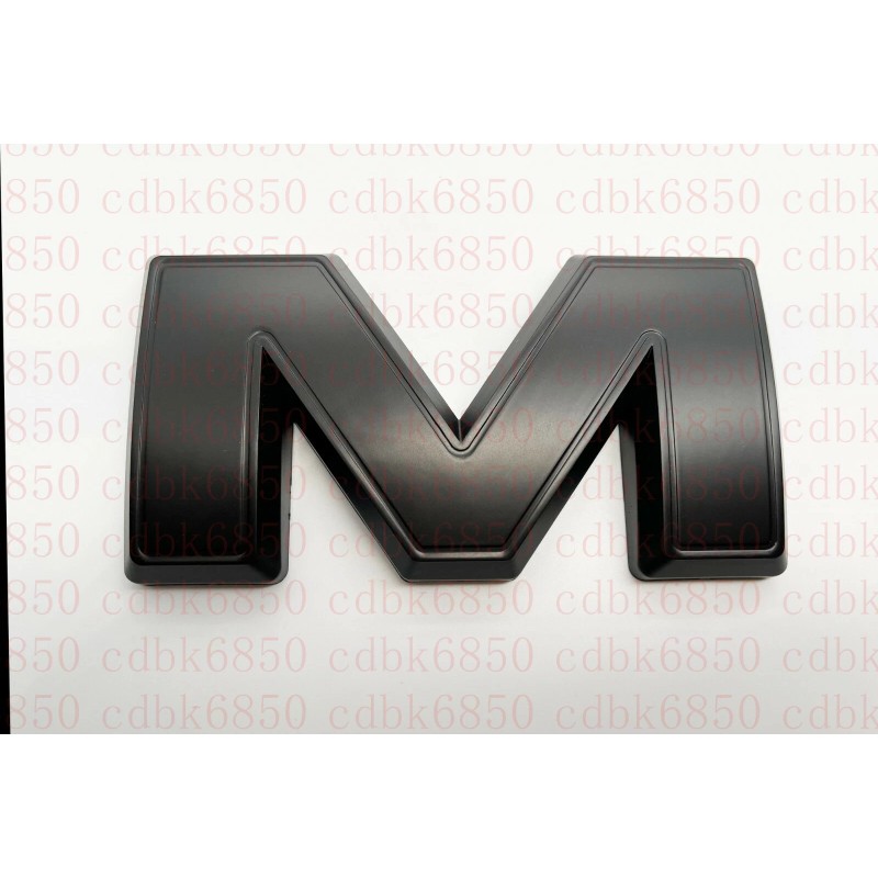 Auto Front Rear Matte Black Emblem Overlay 2019-2023 GMC Sierra