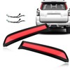 GEEGEETOP Red LED Rear Trunk Pillar Tail Light Column Brake