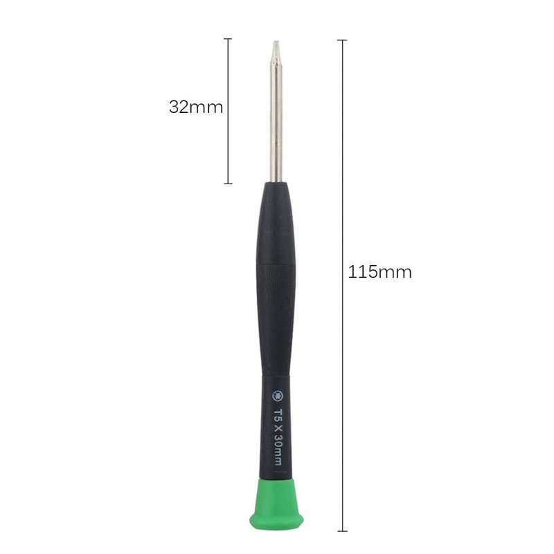 Precision T5 Torx Star Screwdriver and 5 Point 1.2mm P5