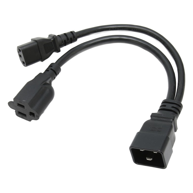 IEC320 C20 to IEC320 C13 5 15R Power Cable 1
