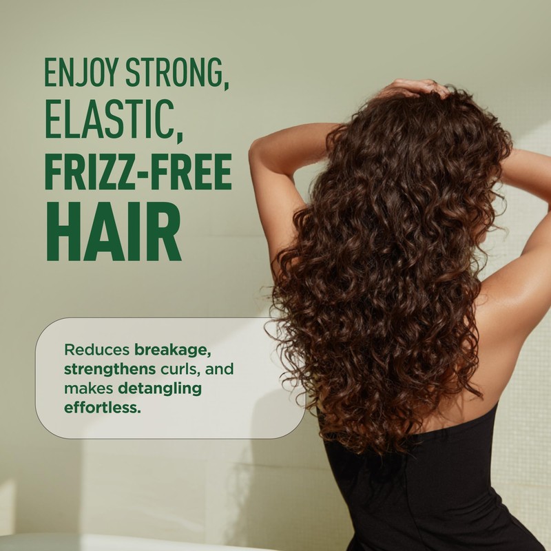 Vatika Naturals Curls AQUABOOST Curl Crème with Rice Water &