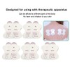 10 Unids/Set Almohadillas De Electrodos, Almohadillas Masajeadora, Accesorio