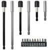 Pilikoll 6 PCS 60mm 100mm 150mm Magnetic Drill Bit Holder