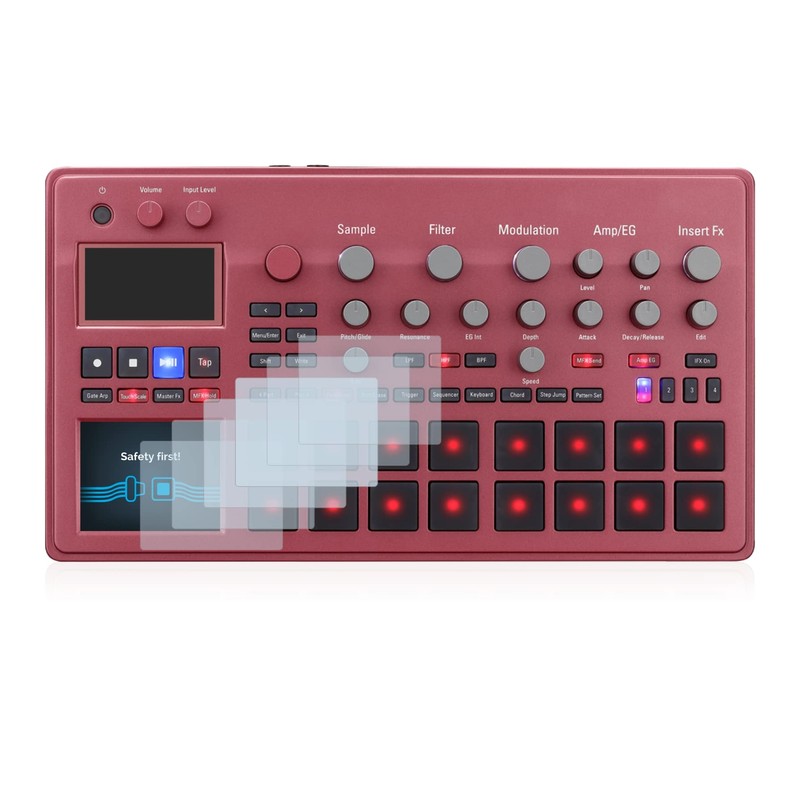 Savvies Pack of 6 Screen Protectors for Korg Electribe Sampler