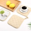 100% Cotton Kitchen Everyday Basic Terry Pot Holder Heat Resistant