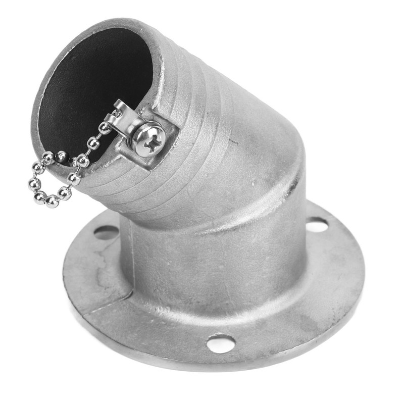 Boat Deck Filler with Key Cap Marine Stainless Steel Hardware
