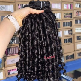 32 34 36 38 Long Straight Natural Human Hair Extensions 100% Cuticle Aligned Cambodian Vietnamese Burmese Curly Bundles Vendorcolor: 1pcs bundle Natural wave, Stretched Length: 24"