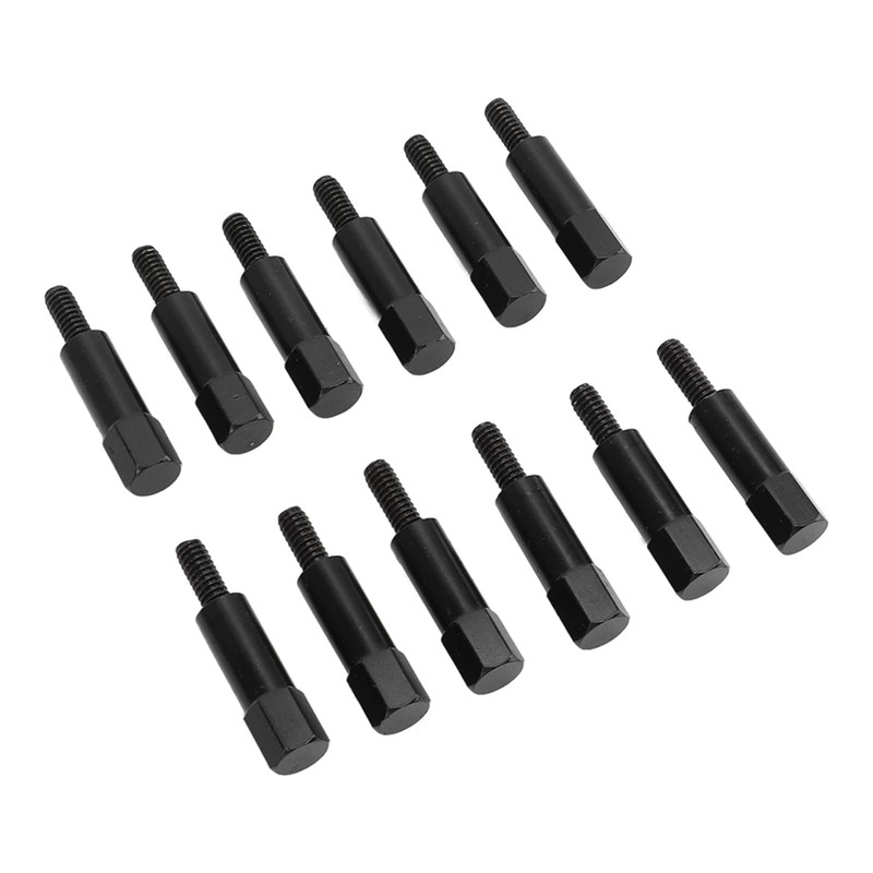 Aramox Valve Cover Bolt Set, 12PCS Mini Valve Cover Hex