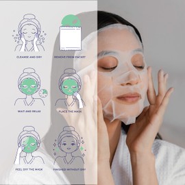 Innerest Original Derma Beauty Collagen Face Mask Skin care 36 PK Collagen Essence Assortment Face Masks Skincare Sheet Masks Face mask skin care Korean Face Mask