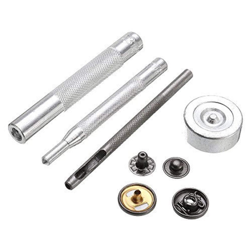 Trimming Shop 15mm S Spring Press Studs Fixing Tool Kit